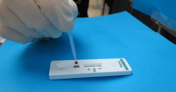 Simplifying malaria blood testing