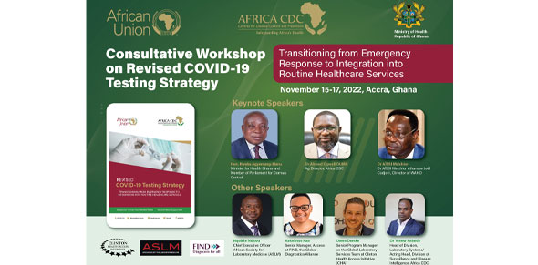 Consultative workshop on Africa’s revised COVID-19 testing strategy